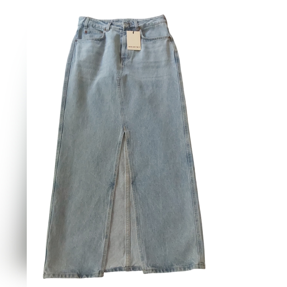 INDUSTRY,blue denim, size 4